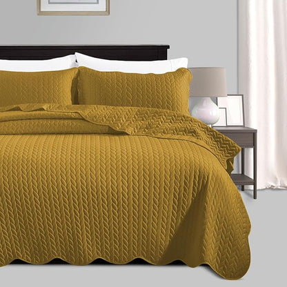 IR Imperial Rooms 8 Pack California King Quilt Bedding Set - Image 2