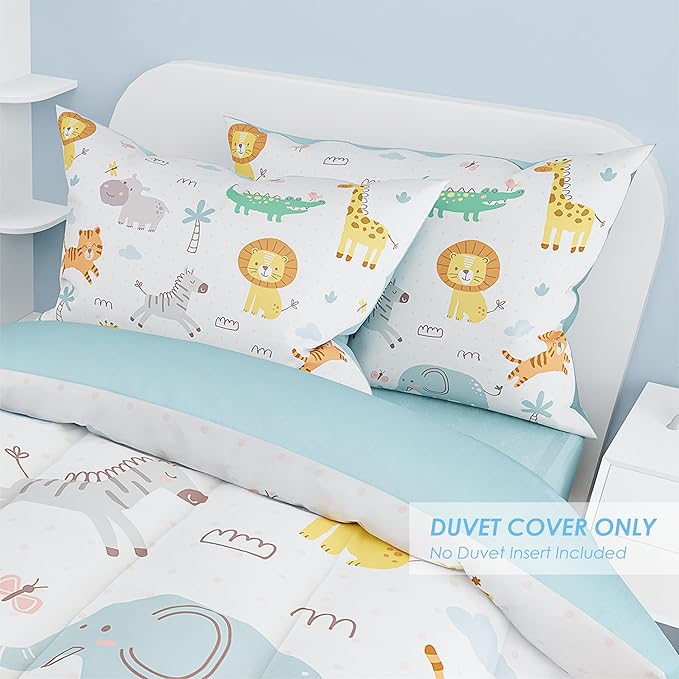 SANDJEST Animal Duvet Cover Sets Twin Size - Image 5