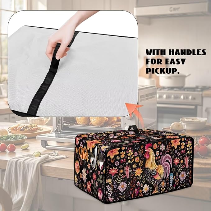 Microwave Oven Cover Air Fryer Toaster Oven Dust Cover - Image 4