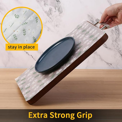 iwtmm Shelf Drawers Liners for Kitchen Cabinets Non-Slip, Oil-Proof Drawer - Image 2