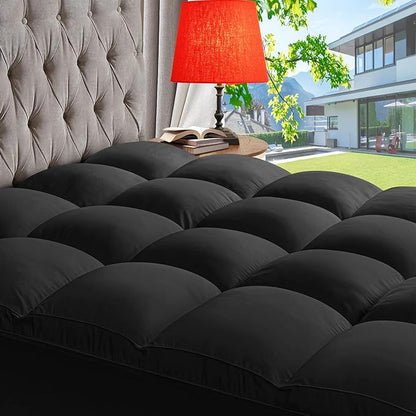ABENE Mattress Topper Full for Back Pain Relief, Extra Thick Mattress Pad by ABENE