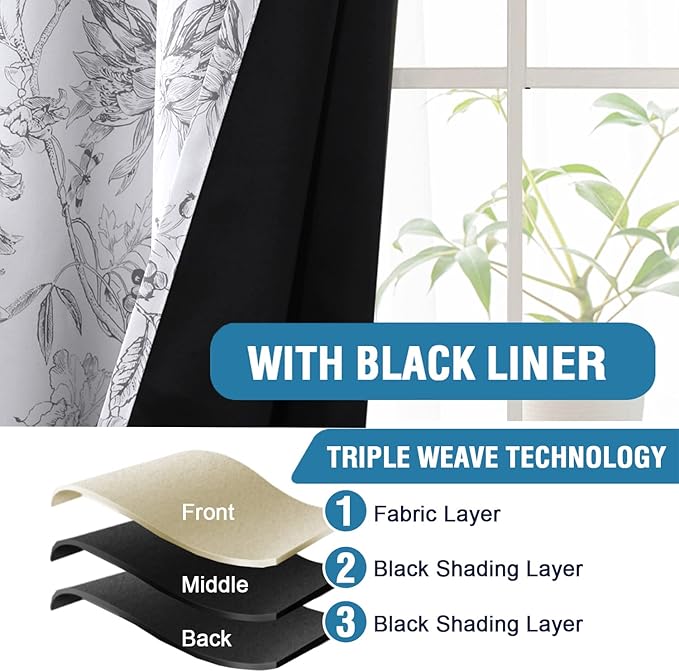 H.VERSAILTEX 100% Blackout Curtains - Image 5