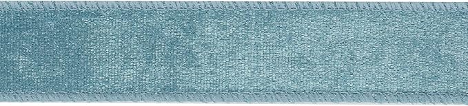 MEEDEE Dusty Blue & French Blue Velvet Ribbon - Image 8