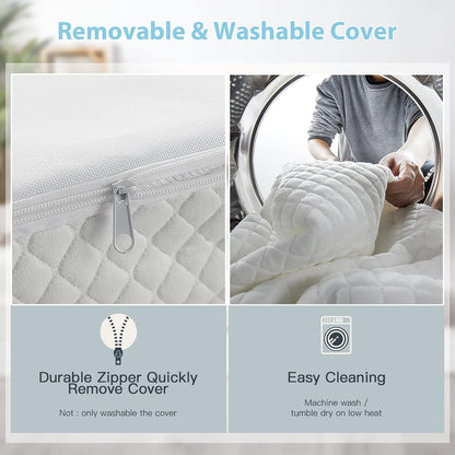 lilnap 3"" waterproof pack and play mattress, 38""x26""x3"", package contents