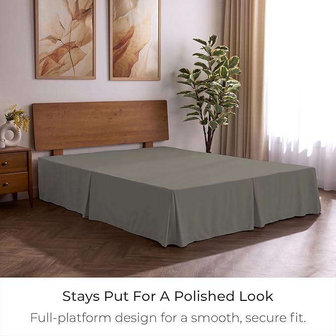 Mellanni Bed Skirt Twin Size - Image 7