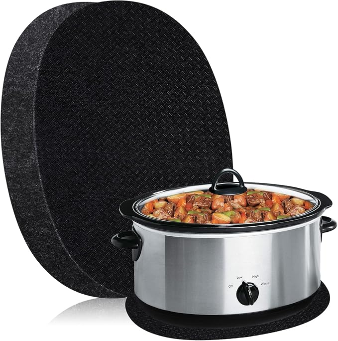Heat Resistant Mat for Crockpot Slow Cooker by SIUDANGKA