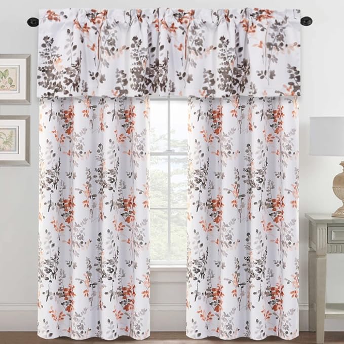 H.VERSAILTEX Valance for Kitchen Windows/Bathroom/Living Room/Bedroom Blackout - Image 7