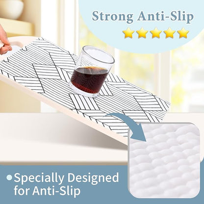 Shelf Liners for Kitchen Cabinets 12in x 30FT, Non Adhesive Cabinet Liner - Image 2