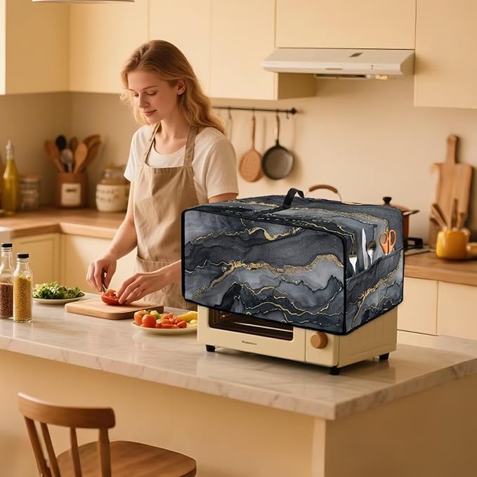 Convection Toaster Oven Cover Protective Small Kitchen Appliance Dust Cover - Image 3