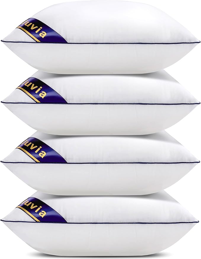 Siluvia Decorative 20x20 Pillow Inserts Set of 4 by SiluviaHome