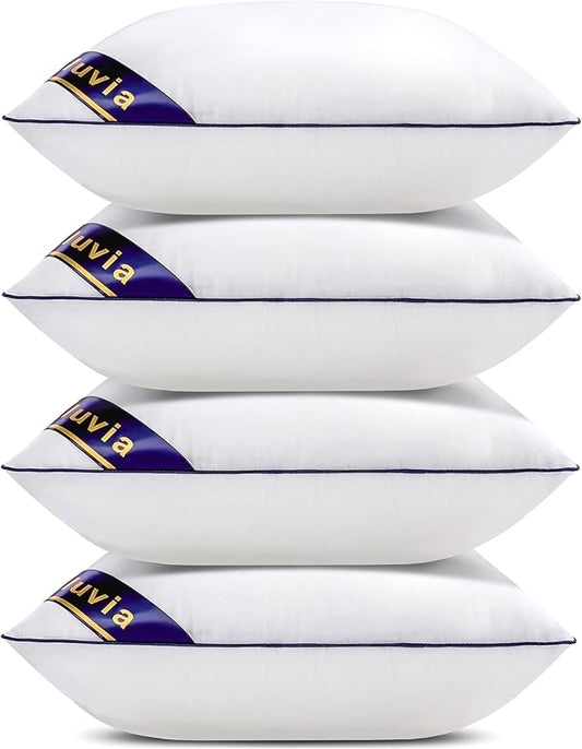 Siluvia Decorative 20x20 Pillow Inserts Set of 4 by SiluviaHome