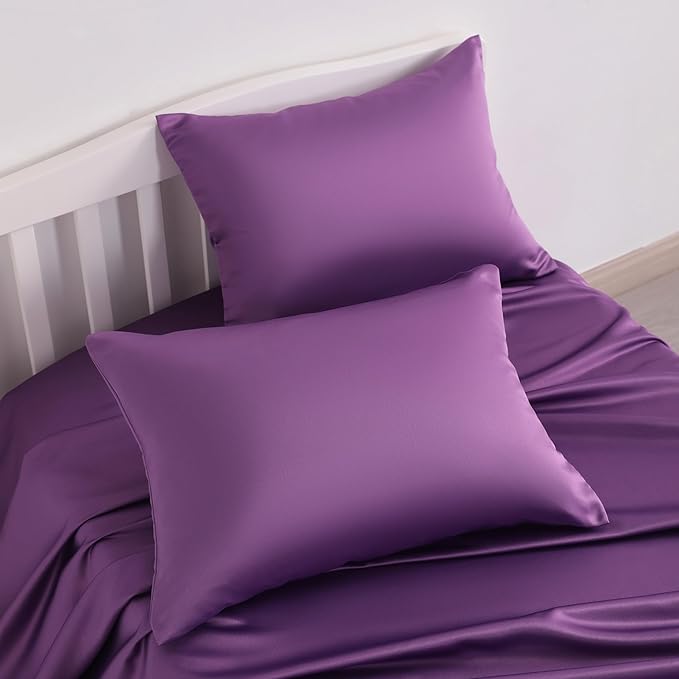 NTBAY Zippered Silk Satin Toddler Pillowcases - Image 6