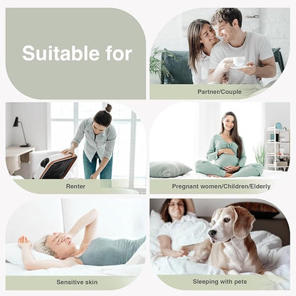 Novilla Twin Mattress Topper, Extra Thick Pillow Top Mattress Pad - Image 7