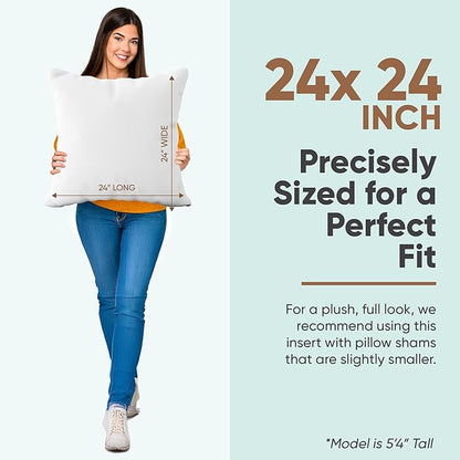 Pillowflex Synthetic Down Alternative Pillow Inserts - Image 8