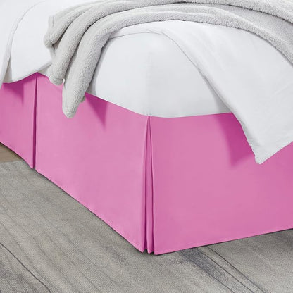 Nestl Light Pink Bed Skirt Cal King Size by Nestl