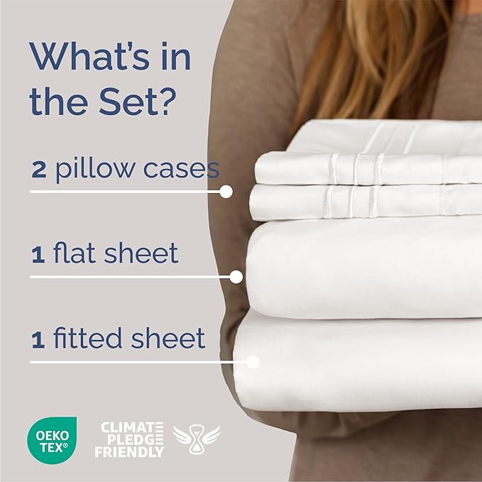 Queen Size 4 Piece Sheet Set - Image 2