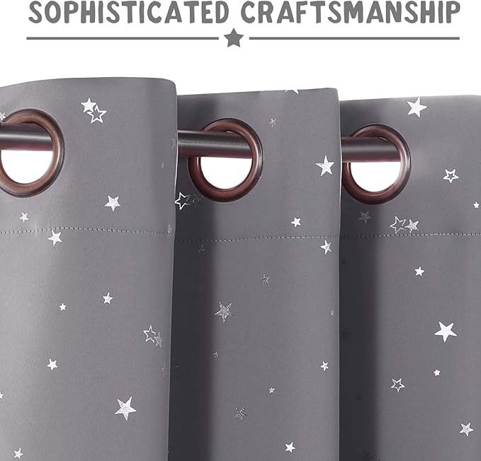PrinceDeco Blackout Kids Curtains - Image 2