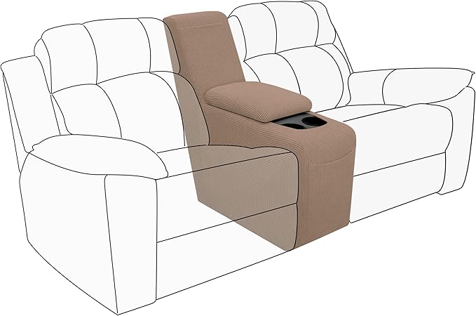 Easy-Going 2-Piece Recliner Console Cover by Easy-Going
