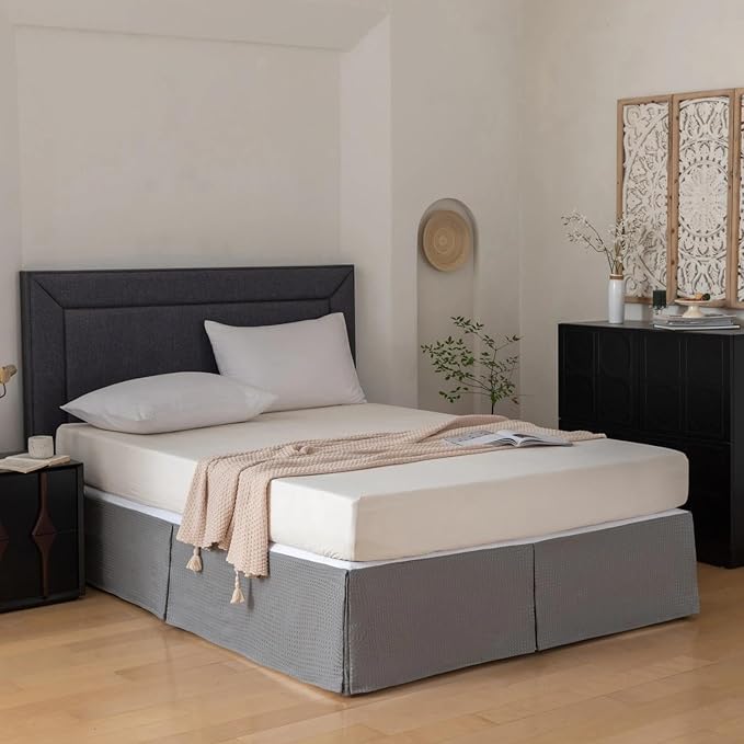 Full Bed Skirt, Wrap Around Bed Skirt - Image 4