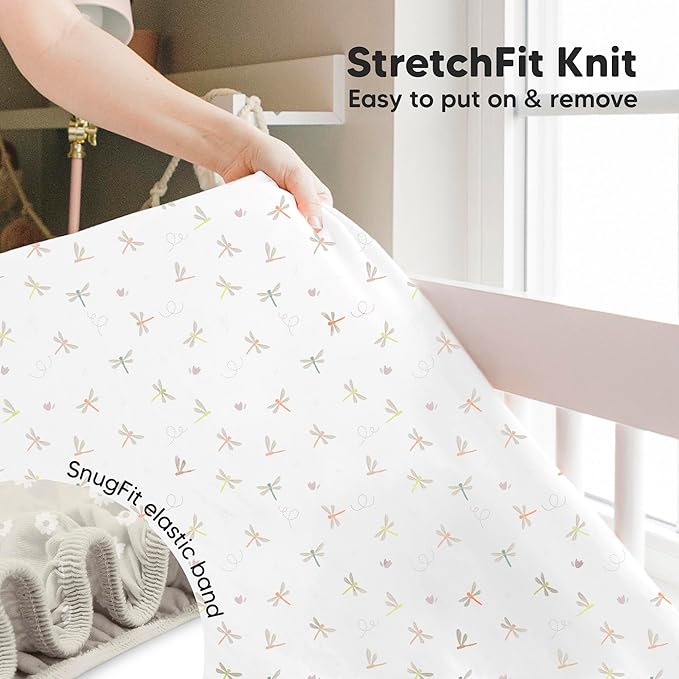 KeaBabies 2-Pack Baby Crib Sheets - Image 6