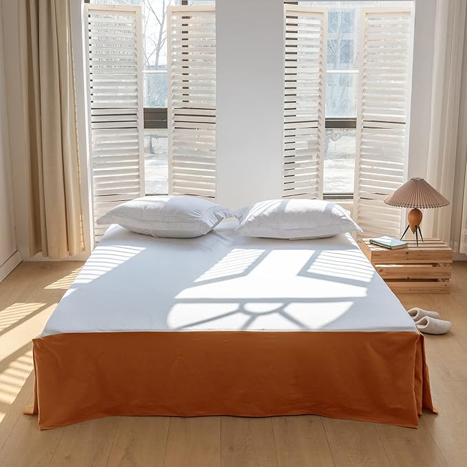 BISELINA French Linen Bed Skirt by BISELINA