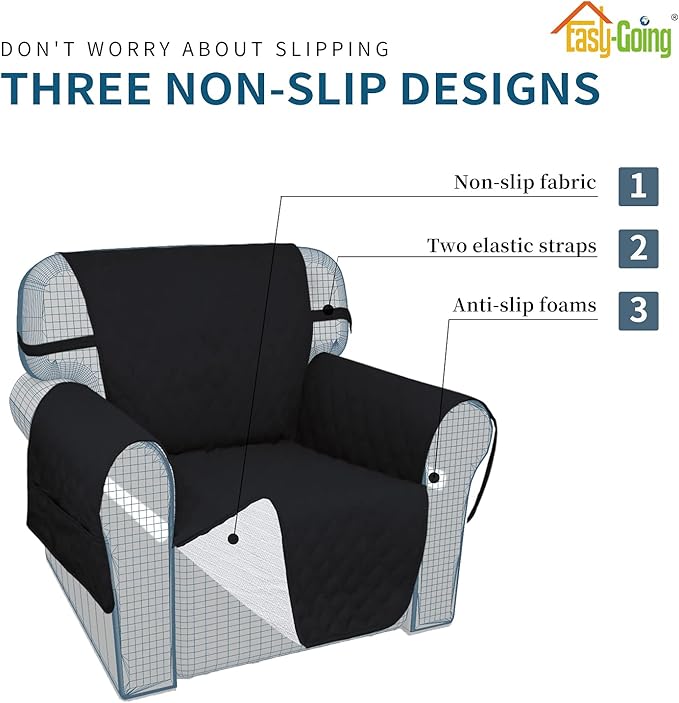 Easy-Going Sofa Slipcover Waterproof Sofa Cover Couch Cover - Image 4