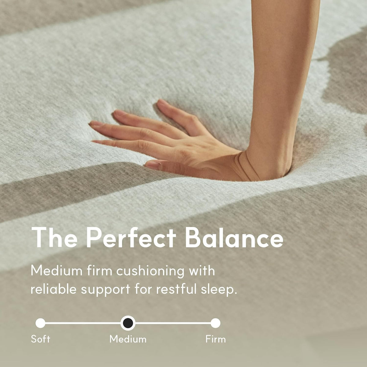 lifement 12 inch full size memory foam mattress showing dimensions