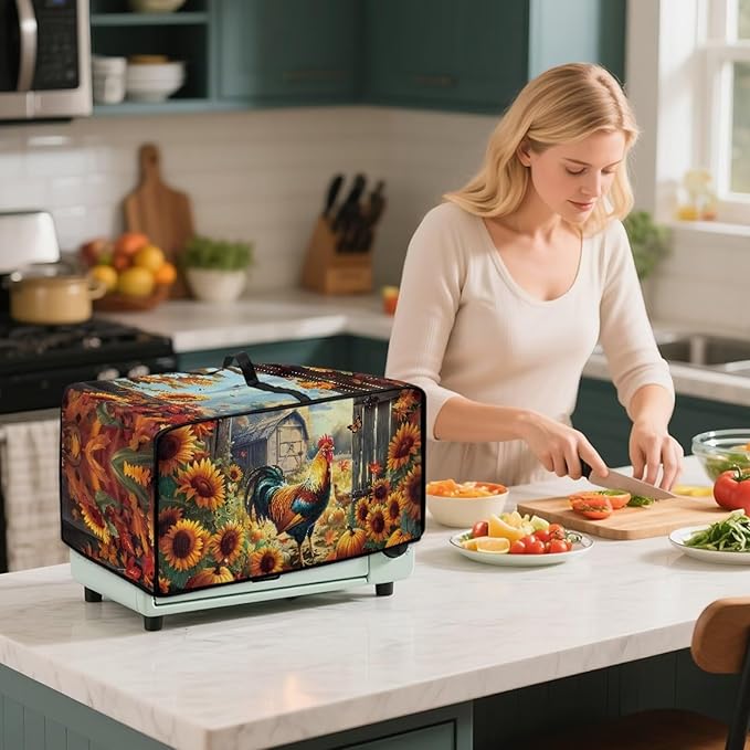 Toaster Oven Dust Cover Dustproof Smart Oven Air Fryer Microwave Cover - Image 7