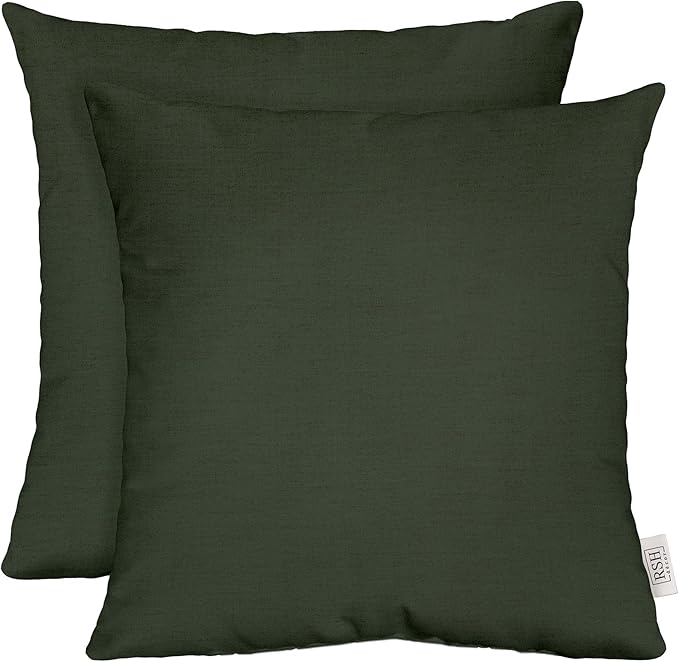 RSH DECOR: Sunbrella Play Square Throw Pillows Set of 2 | 17" x 17" | Water and by RSHDECOR