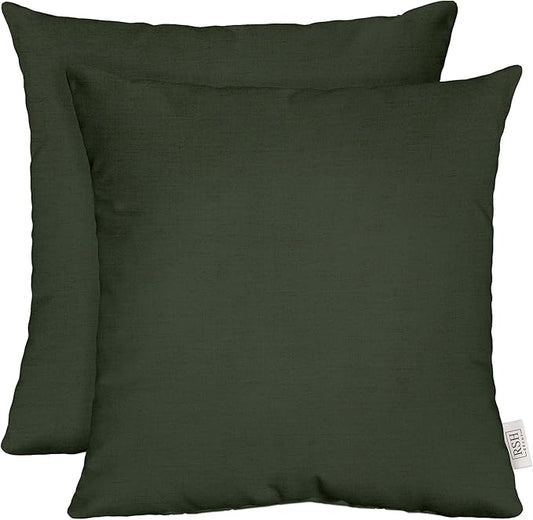 RSH DECOR: Sunbrella Play Square Throw Pillows Set of 2 | 17" x 17" | Water and by RSHDECOR