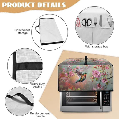 Air Fryer Toaster Oven Dust Cover Protective Microwave Oven Cover Small - Image 5