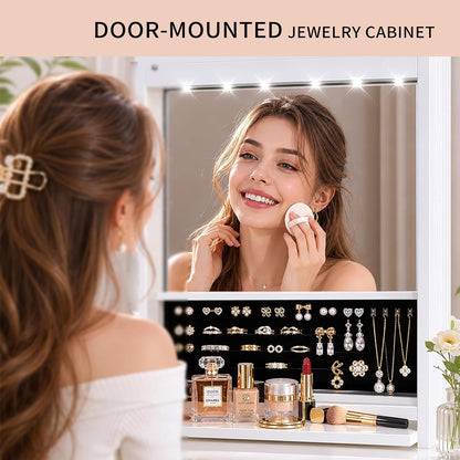 over the door jewelry organizer, wall mounted jewelry, close-up detail