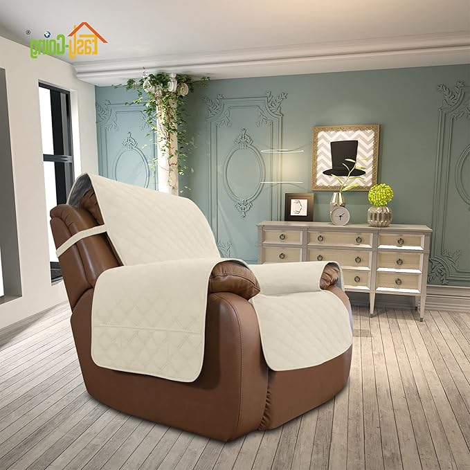 Easy-Going Sofa Slipcover Waterproof Oversized Recliner Chair Cover Non-Slip - Image 2