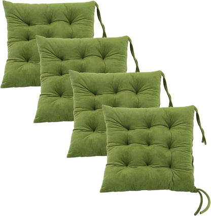 Set of 4 Chair Cushions for Dining Chairs by MissSoul