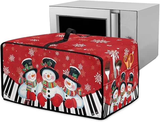 Christmas Air Fryer Toaster Oven Cover by Garucesta