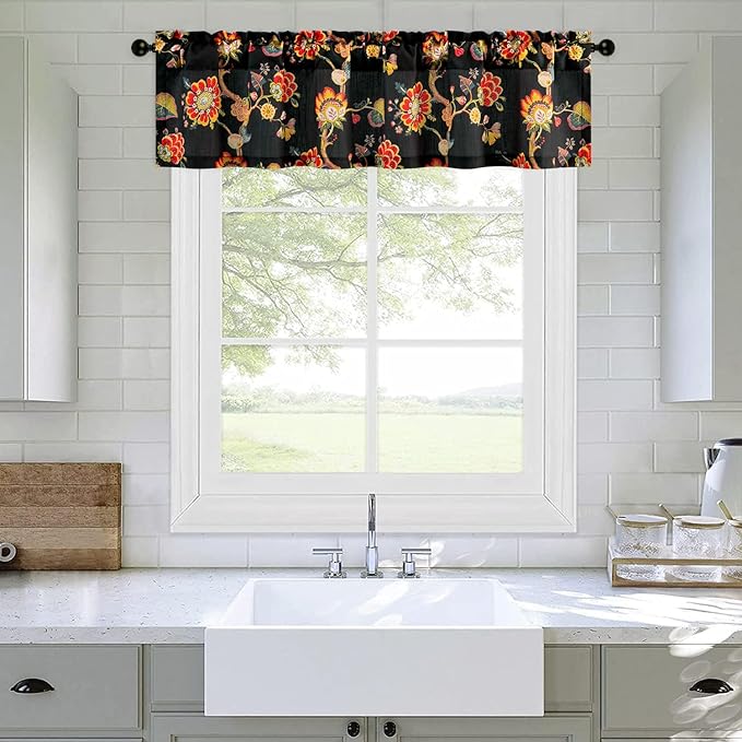 Leeva Botanical Valance Curtain - Image 3