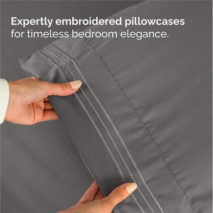 Split King Size 5 Piece Sheet Set - Image 6