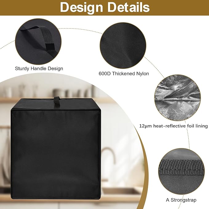Air Fryer Cover for Ninja AF101 4QT, Fits Instant Pot Vortex 6QT XL & Chefman - Image 4