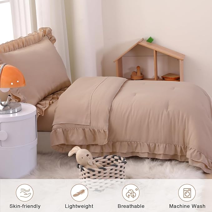 Wowelife 4 Pieces Toddler Bedding Sets - Image 5