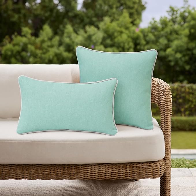 Decorative Outdoor Water Repellent Throw Pillows - Image 4