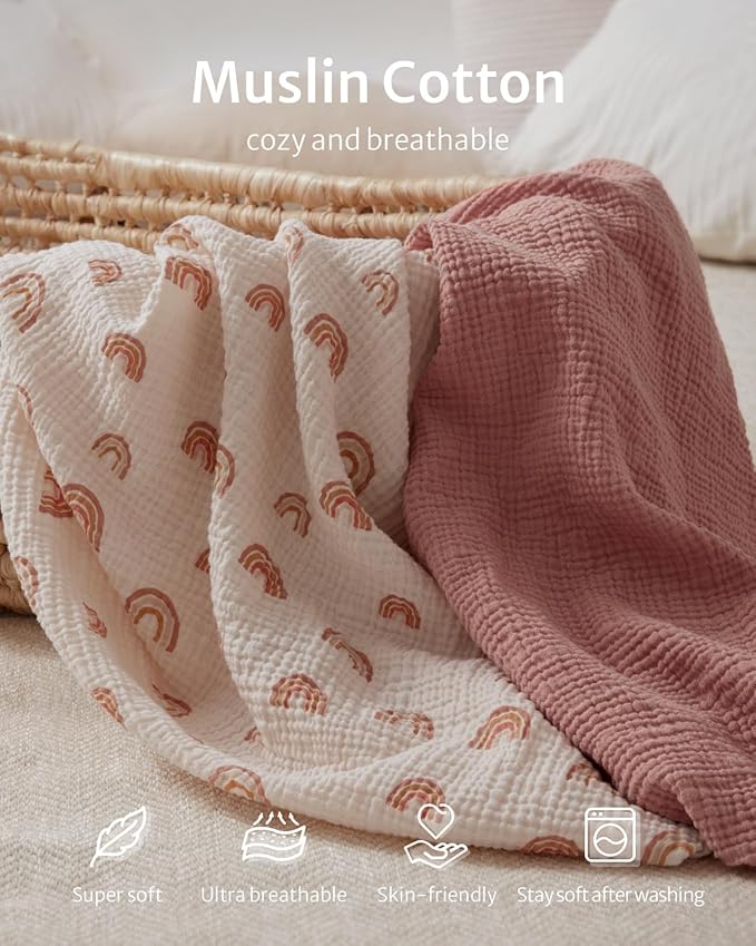 Blissful Diary Muslin Bassinet Sheets - Image 2