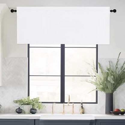 NICETOWN 2 Panels Small Curtain Valances - Image 8