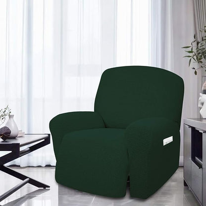 Easy-Going 4 Pieces Oversized Recliner Stretch Sofa Slipcover Sofa Cover - Image 2