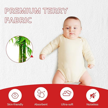 Crib Sheets & Waterproof Crib Mattress Protector - Image 2