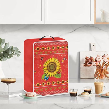 Mumeson Sunflower Coffee Maker Dust Resistant Supplies Home Kitchen Appliance - Image 3