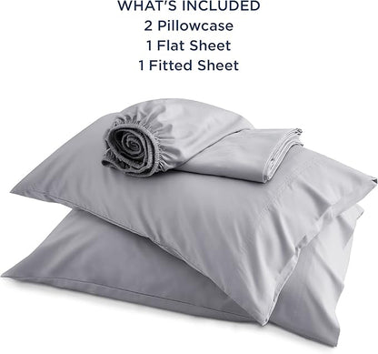 Bedsure Queen Sheet Set, Rayon Derived from Bamboo, Cooling Sheets, Deep Pocket - Image 6
