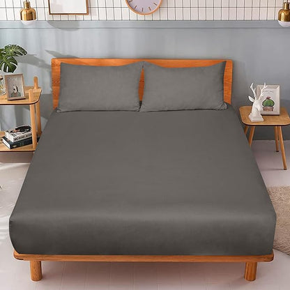 ROYALE LINENS 300 Thread Count 100% Long Staple Combed Cotton Fitted Sheet Twin - Image 9