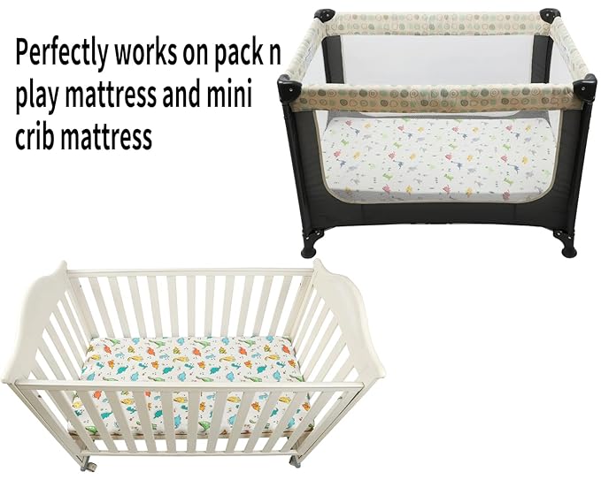 Onacosht Pack n Play Sheets 2 Pack - Image 2