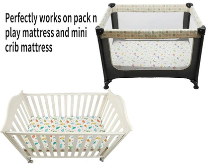 Onacosht Pack n Play Sheets 2 Pack - Image 2