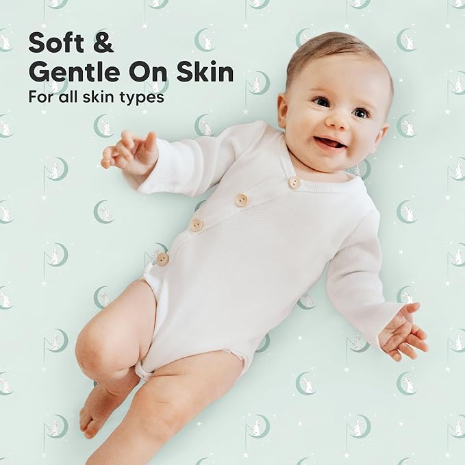 2-Pack Mini Crib Sheets Fitted - Image 4
